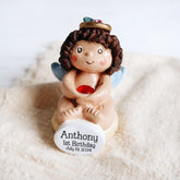 Personalized Angel Touch Birthstone Figurine With Gift Box